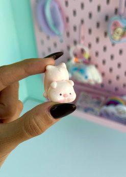 دکوری کوچک خوک رنگی رنگی