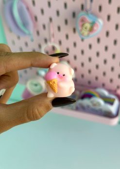 دکوری کوچک خوک رنگی رنگی