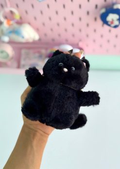 جاکلیدی پولیشی گربه کیوت مشکی