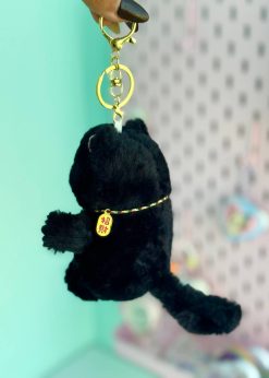 جاکلیدی پولیشی گربه کیوت مشکی