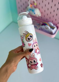 قمقمه استوانه ای لبوبو سفید