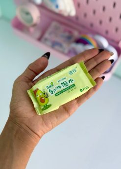 دستمال مرطوب جیبی انیمالز رنگی رنگی