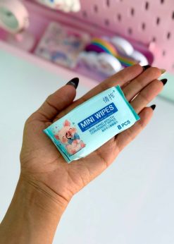 دستمال مرطوب جیبی انیمالز رنگی رنگی