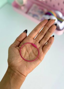 قفل فانتزی دایره ای رنگی رنگی