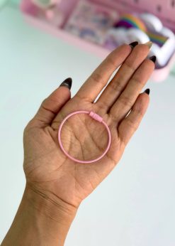 قفل فانتزی دایره ای رنگی رنگی