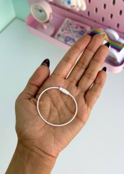 قفل فانتزی دایره ای رنگی رنگی