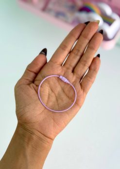 قفل فانتزی دایره ای رنگی رنگی