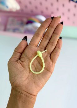 قفل فانتزی سیلیکونی طرح گل پاستلی