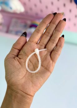 قفل فانتزی سیلیکونی طرح گل پاستلی