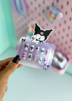 ناخن مصنوعی طرحدار سانریو پاستلی