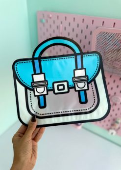 زیپ کیپ طرح کیف رنگی