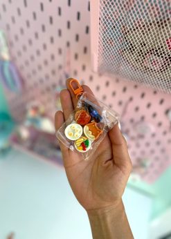 چارم بگ فست فود کیوت قهوه ای