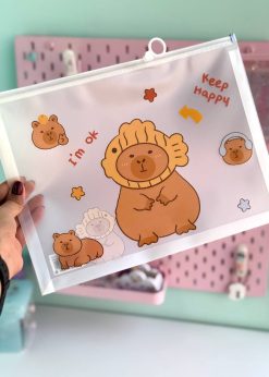 پوشه A4 شفاف کاپی بارا ستاره ای