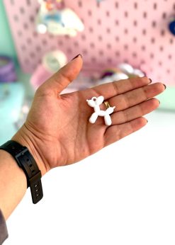 پلاک گردنبند پاپی بادکنکی رنگی