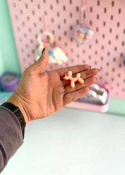 پلاک گردنبند پاپی بادکنکی رنگی