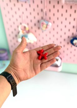 پلاک گردنبند پاپی بادکنکی رنگی