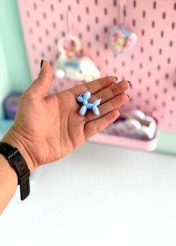 پلاک گردنبند پاپی بادکنکی رنگی