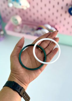 النگو دایره ای ساده رنگی