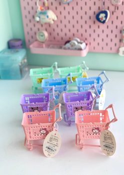 سبد کوچک دسته دار کیوت پاستلی