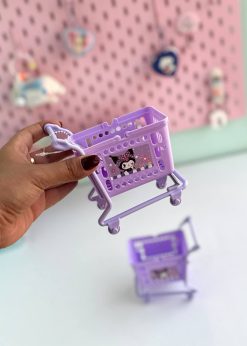 سبد کوچک دسته دار کیوت پاستلی