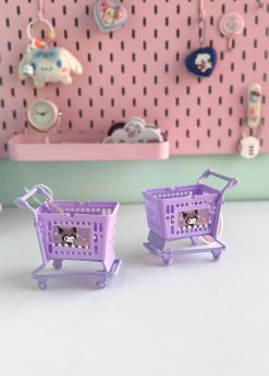 سبد کوچک دسته دار کیوت پاستلی