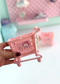 سبد کوچک دسته دار کیوت پاستلی