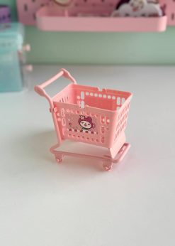 سبد کوچک دسته دار کیوت پاستلی