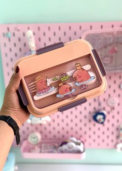 ظرف غذای کاپی بارا کیوت بنفش