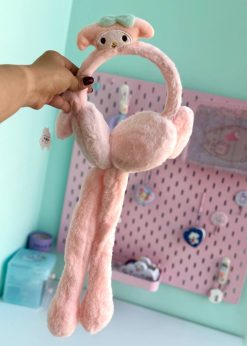 گوش گیر پمپی ملودی صورتی