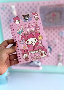 دفترچه استیکری سانریو کیوت