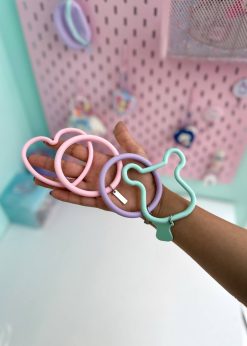 آویز موبایل سیلیکونی پاستلی