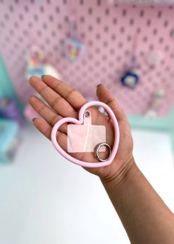 آویز موبایل سیلیکونی پاستلی