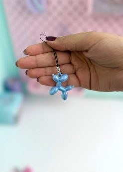 آویز پاپی بادکنکی براق رنگی