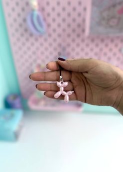 آویز پاپی بادکنکی براق رنگی