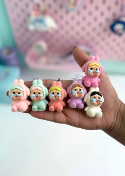 آویز کرای بیبی رنگی کیوت