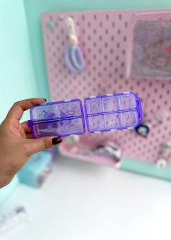 جاقرصی شفاف کورومی کیوت بنفش