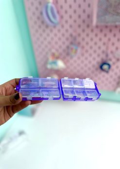 جاقرصی شفاف کورومی کیوت بنفش