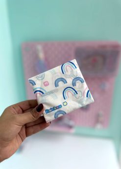 دستمال کاغذی مربعی رینبو پاستلی