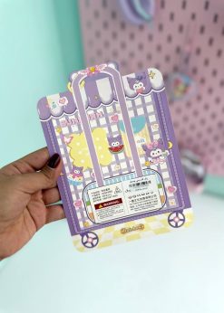 پک خمیری خودت بساز طرح چمدان صورتی