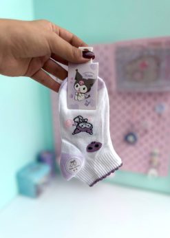 جوراب نیم ساق کورومی سفید