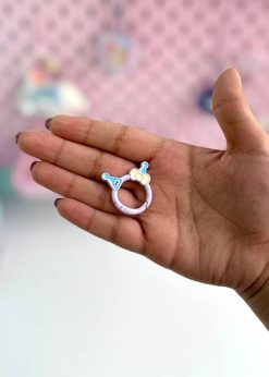 قفل عروسکی کرومی و رابیت رنگی