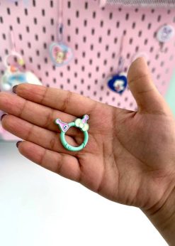 قفل عروسکی کرومی و رابیت رنگی