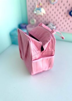 کیف ظرف غذای کرومی قلبی صورتی