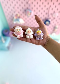 آویز اسکول پاندا کیوت رنگی رنگی