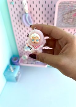 آویز اسکول پاندا کیوت رنگی رنگی