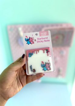 استیکی نوت مربعی استیچ کیوت صورتی