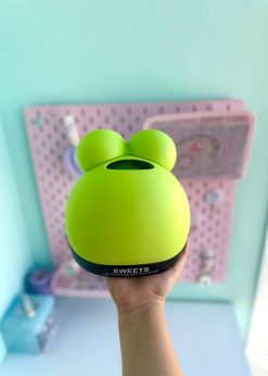 باکس دستمال کاغذی قورباغه رنگی رنگی