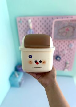 سطل زباله عروسکی کیوت رنگی