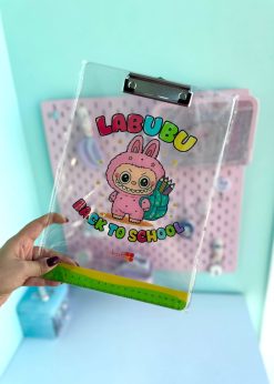 تخته شاسی شفاف لبوبو رنگی رنگی