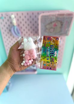 فیجت خرگوش مخملی توپ توپی پاستلی